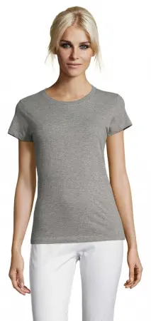 Футболка REGENT WOMAN женская (серый меланж)