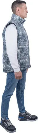 Жилет САТУРН зимний (серый)