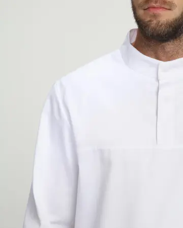 Костюм ХАССП-СТАНДАРТ NEW с БР (белый) мужские медицинские