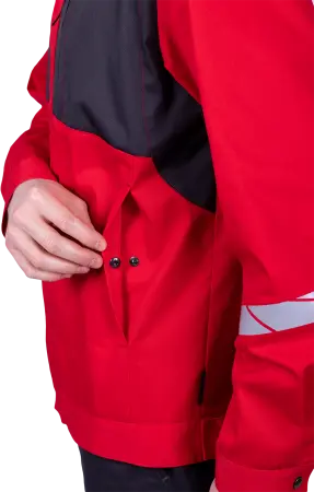 Куртка СТРОНГ ИМПОРТ (красный/серый)