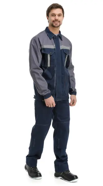 Костюм RONTA KS804 с БР (т.синий/серый)