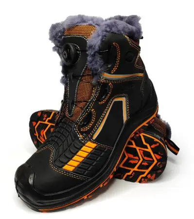 Ботинки PERFECT PROTECTION PREMIUM EDITION КЕВЛАР KTR4-CKW ПУ-Резина нат.мех с ПП и АС