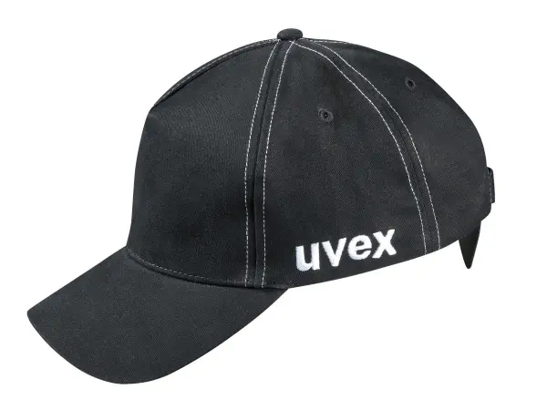 Каскетка защитная UVEX Ю-КЭП СПОРТ длинный козырек (черный) Каскетка защитная UVEX Ю-КЭП СПОРТ длинный козырек (черный)