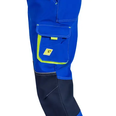 Брюки РЕЙН (василек/т.синий/лайм)