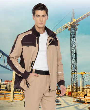 Костюм СТАРТ с БР (бежевый/коричневый)