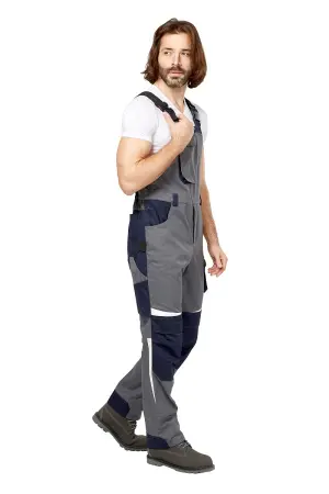 Полукомбинезон ФЕСТ антистатический (серый/синий)