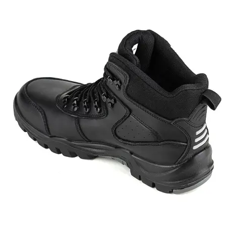 Ботинки ЛИДЕР WG2-01-LHM-1 ПУ-Резина шерст.мех (черный)