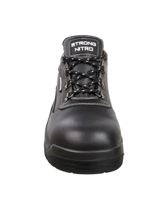 Полуботинки STRONG NITRO ПУ/Нитрил с КП и КС (черный/серый)