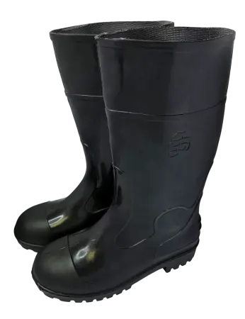 Сапоги STEP В-40 МБС ПС с МП двухкомпонентные 40 см (черный)