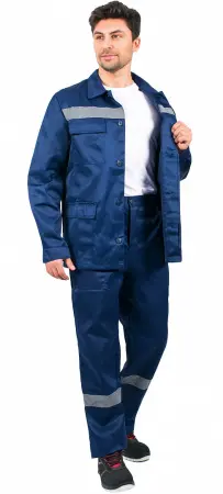 Костюм ЭКСПЕРТНЫЙ-ЛЮКС СОП с БР (т.синий)