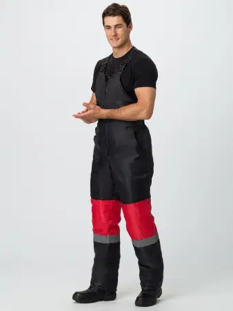 Костюм МЕГРЕС-2 зимний с ПК (красный/черный)