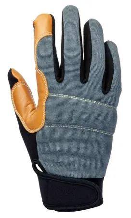 Перчатки JETA SAFETY JAV06 VULCAN OMEGA кожаные антивибрационные