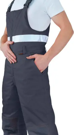 Костюм РЕФЛЕКТ-2 зимний I-III клим.пояс с ПК (оранжевый/серый)