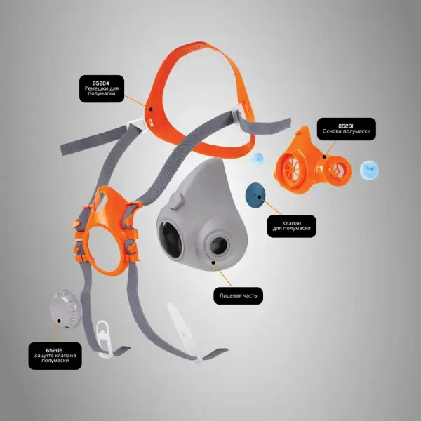 6500 Полумаска Jeta Safety фильтрующая из изолирующих материалов 6500 Полумаска Jeta Safety фильтрующая из изолирующих материалов