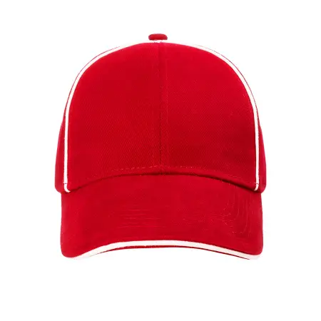 Бейсболка LEADER 206 (нм) (красный)