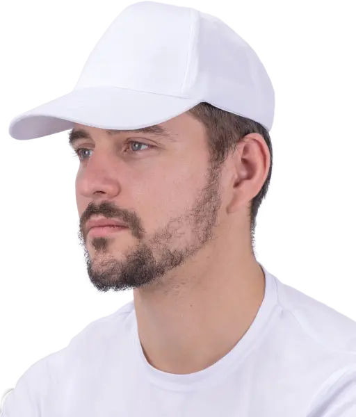 Бейсболка (белый)