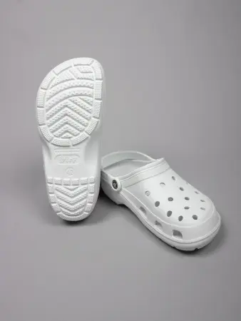 Сабо ЭВА STEP с перфорацией (белый)