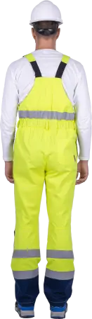 Костюм РЕФЛЕКТ-1 сигнальный с ПК (желтый/синий)