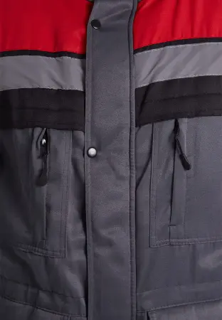 Костюм ЗИМНИК зимний с БР (т.серый/черный/красный) Костюм ЗИМНИК зимний с БР (т.серый/черный/красный)