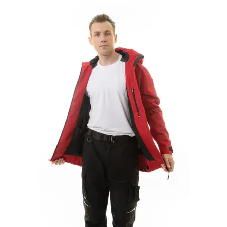 Куртка-парка BRODEKS KS 213 (красный)