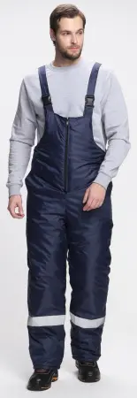 Полукомбинезон СТАНДАРТ с СОП зимний (т.синий)