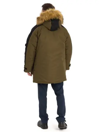 Куртка ПРЕМЬЕР зимняя (оливковый/черный)