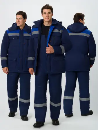 Костюм НЕЙЧ-2 СОП У. зимний с ПК (т.синий/васильковый)
