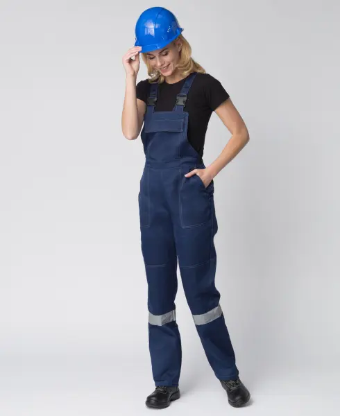 Костюм ВЕСНИС-2 СОП женский с ПК (т.синий/васильковый)