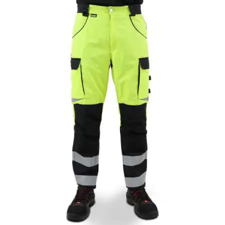 Брюки Brodeks KS 309 (желтый/черный)