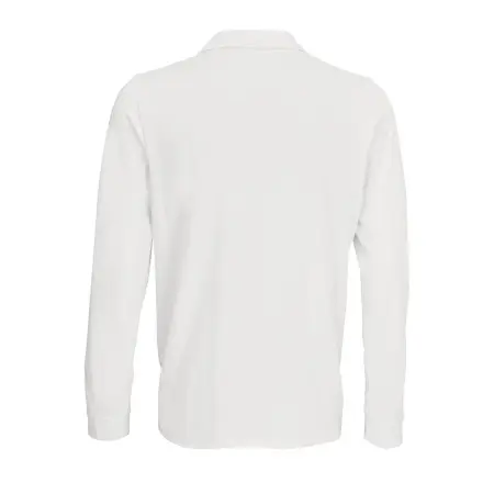 Рубашка-поло PRIME LSL с длинным рукавом (белый)