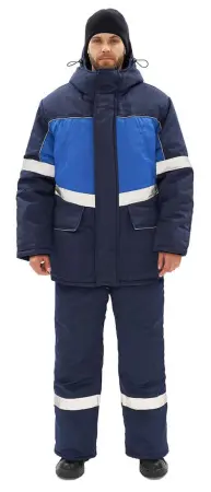 Костюм ВЕКТОР-УЛЬТРА зимний с ПК (т.синий)