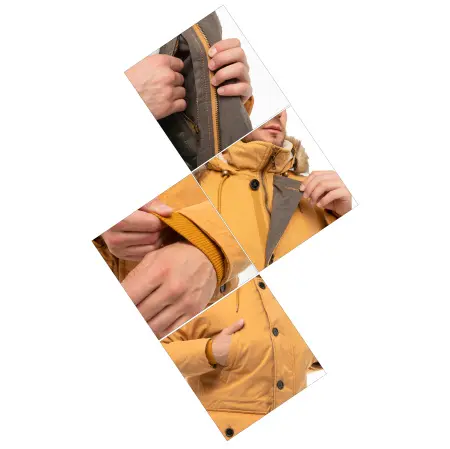 Куртка-парка ЮТА УЛЬТРА (горчичный)