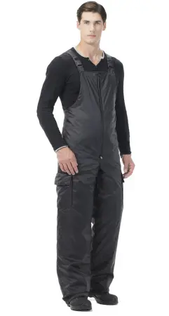 Полукомбинезон зимний (черный)