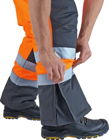 Костюм РЕФЛЕКТ-2 зимний с ПК (оранжевый/серый)