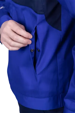 Куртка СТРОНГ ИМПОРТ (васильковый/т.синий)