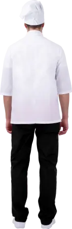 Костюм ШЕФ-ПОВАР (белый/черный)