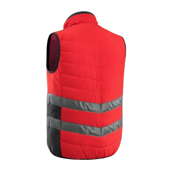 Жилет GRIMSBY MASCOT зимний сигнальный (красный/серый)