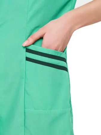 Костюм СФЕРА женский с БР (мятный/т.зеленый)