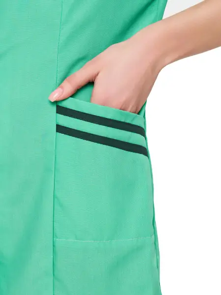 Костюм СФЕРА женский с БР (мятный/т.зеленый)