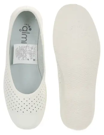 Туфли АЛМИ ЭМАНУЭЛА 6812-00101 ПВХ женские нат.кожа (белый)