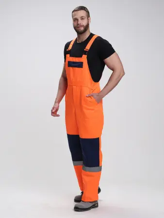 Костюм сигнальный ЛИГОР-2 СОП с ПК (оранжевый/т.синий)