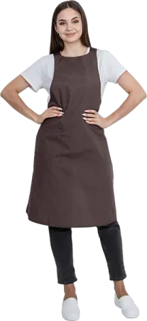 Фартук ЕВРО (коричневый)