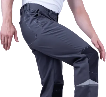 Брюки ТУРБО SAFETY (серый/т.серый) Брюки ТУРБО SAFETY (серый/т.серый)