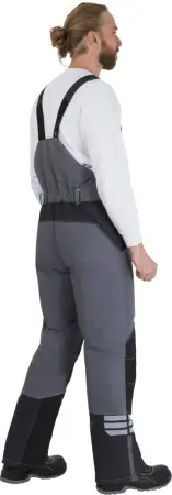Полукомбинезон ЭДВАНС зимний (серый/т.серый/черный)
