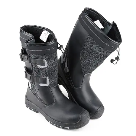 Сапоги ЛИДЕР 762РНМ-1 ПУ-Нитрил шерст.мех с КП