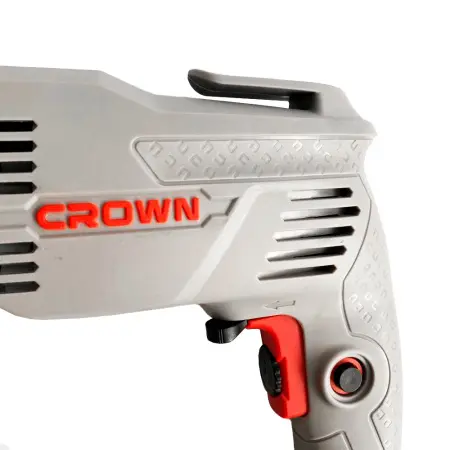 Дрель безударная CROWN CT10126C 400Вт 0-3000об/мин БЗП 0,8-10мм