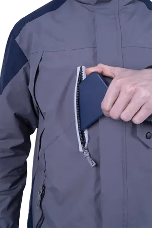 Куртка-штормовка РЕСПЕКТ (серый)