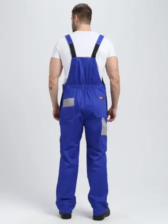 Костюм ДРАГА-2 с ПК (васильковый/св.серый/оранжевый)