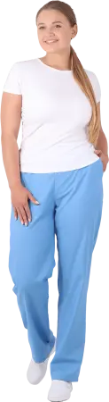 Брюки женские (голубой) женские медицинские