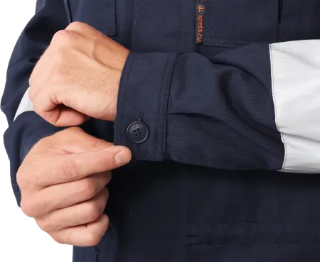 Костюм АНТИСТАТ с ПК (т.синий, васильковый)